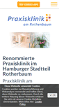 Mobile Screenshot of klinikrothenbaum.de